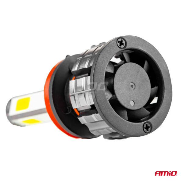 Instalatie LED COB 2Side AMiO, compatibil H9, H9, H11, destinat competitiilor auto sau off-road - imagine 4