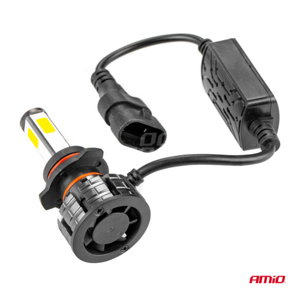 Instalatie LED COB 2Side AMiO, compatibil HB4, destinat competitiilor auto sau off-road - imagine 3