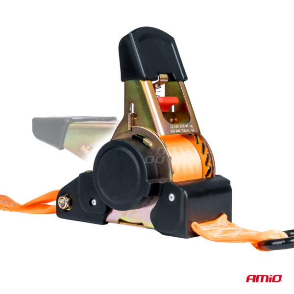 Chinga de asigurare marfa cu retractare automata, 1000kg, dimensiune 38mm x 4m, model S-TYPE, AVX-AM03320 - imagine 3