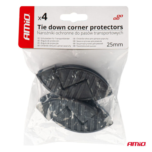 Set 4 x Coltare de protectie pentru curele de asigurare marfa de 25mm, AVX-AM03573 - imagine 4