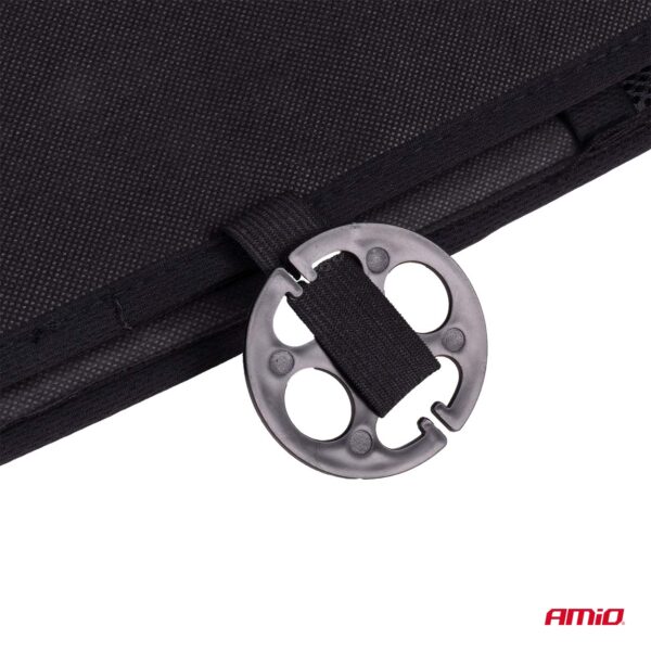 Husa scaun auto cu bile de masaj, suport lombar si tetiera, dimensiuni 131 x 46 cm, culoare Neagra - imagine 6