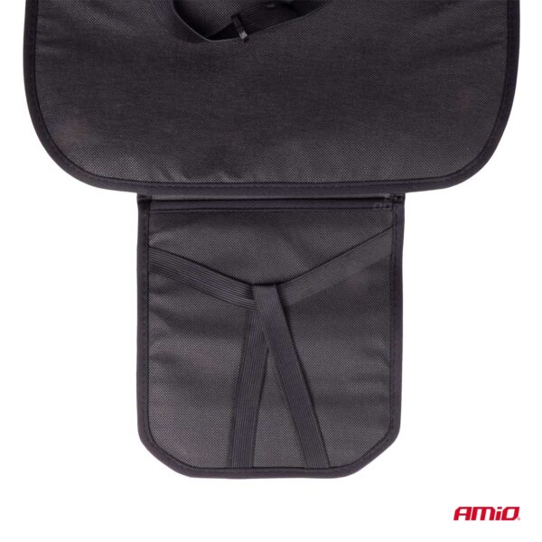 Husa scaun auto cu bile de masaj, suport lombar si tetiera, dimensiuni 131 x 46 cm, culoare Neagra - imagine 8