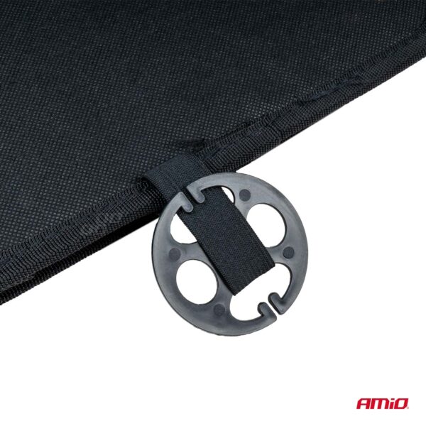 Husa scaun auto cu bile de masaj, suport lombar si tetiera, dimensiuni 126 x 44 cm, culoare Neagra - imagine 6