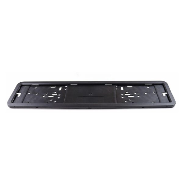 Suport numar inmatriculare din INOX negru mat, LPF 003 - imagine 2