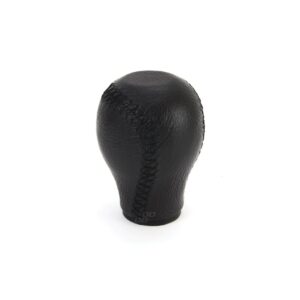 Nuca schimbator de viteza din piele, cusatura neagra - 01755