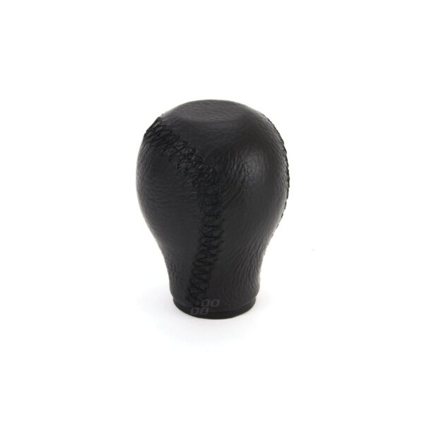 Nuca schimbator de viteza din piele, cusatura neagra - 01755