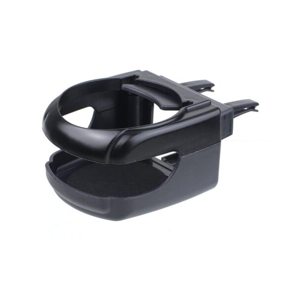 Suport auto universal pentru pahare, montaj in grila de ventilatie, culoare neagra, DH-03 - imagine 2