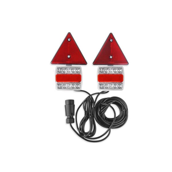 Lampi spate cu magnet pentru remorca 02140 - imagine 2