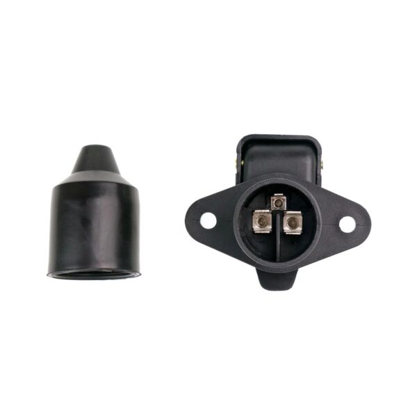 Priza remorca din plastic cu 3 pini - imagine 2