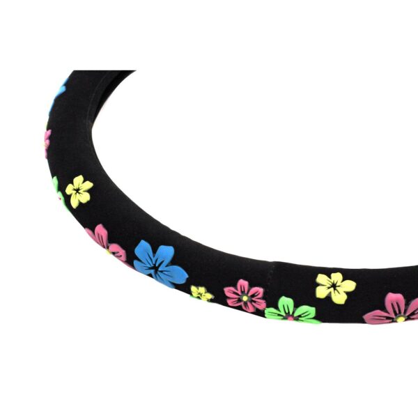 Husa volan model Floral SWC-13-M (37-39cm) - imagine 2