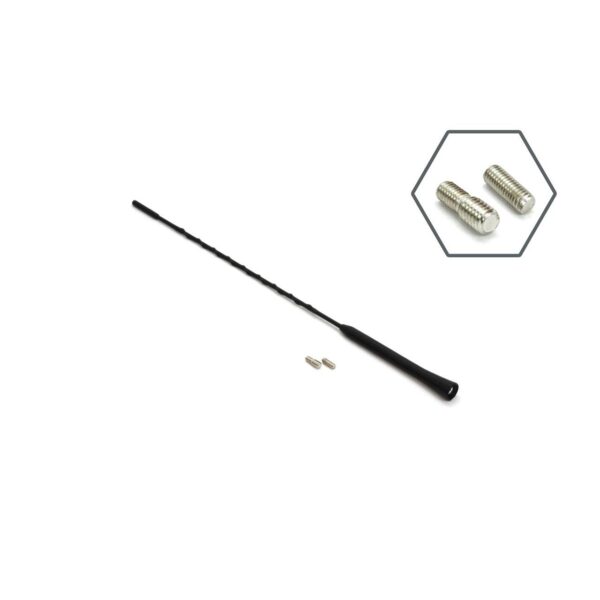 Antena radio auto universala 41cm 5/6mm ANTM02 - imagine 2