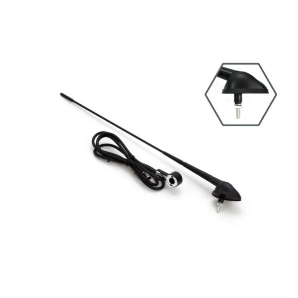 Antena radio auto universala 40cm ANT03 - imagine 2