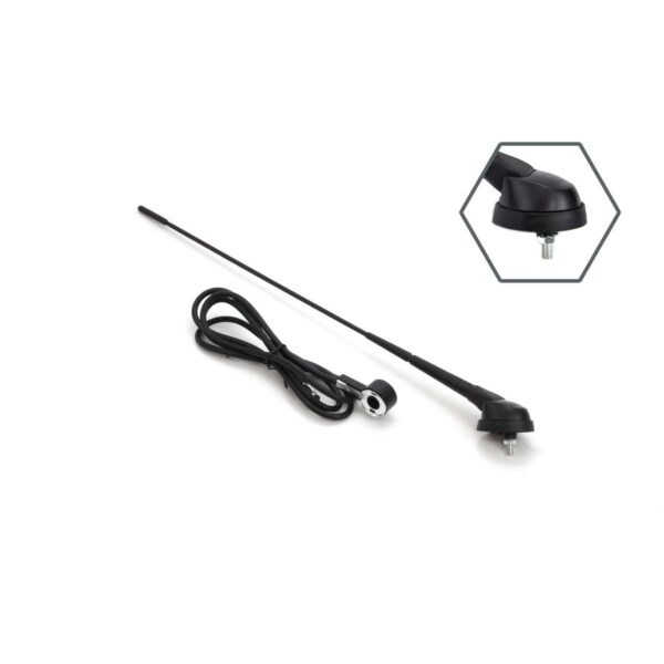 Antena radio auto universala 40cm ANT06 - imagine 2