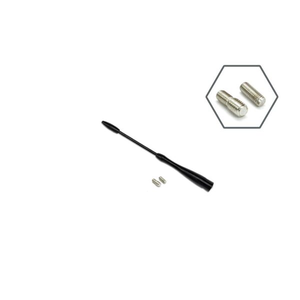 Antena radio auto universala 16 cm 5/6 mm ANTM04 - imagine 2