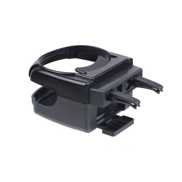 Suport auto universal pentru pahare, montaj in grila de ventilatie, culoare neagra, DH-03 - imagine 4
