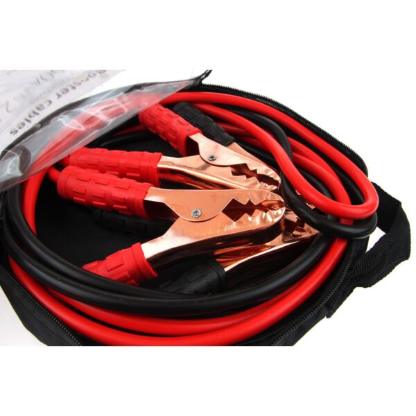 Set cabluri de pornire auto cu clesti, 400A - 2,5m - imagine 3