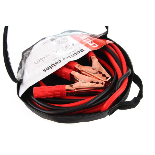 Set cabluri de pornire auto cu clesti, 600A - 4,0m - imagine 3