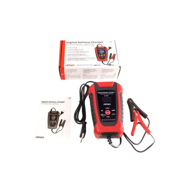 Redresor digital auto 6V/12V - 2A/6A DCB-02 - imagine 4