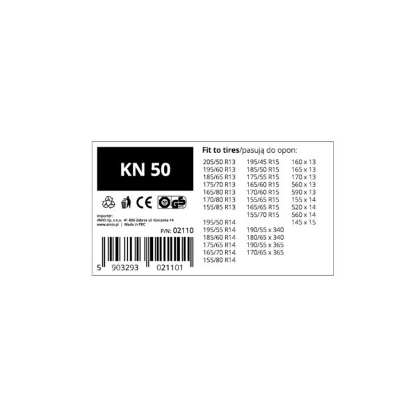 Set 2 Lanturi de Zapada pentru autoturisme cu zale de 12mm, KN-110 - imagine 5