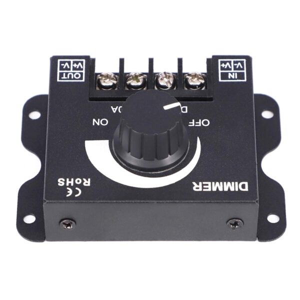 Dimmer LED cu reglaj manual, 12V - 24V, 360W - 720W, 30A - imagine 5