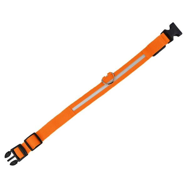 Zgarda iluminata cu LED Orange, pentru caine sau pisica, AVX-AG232C - imagine 2