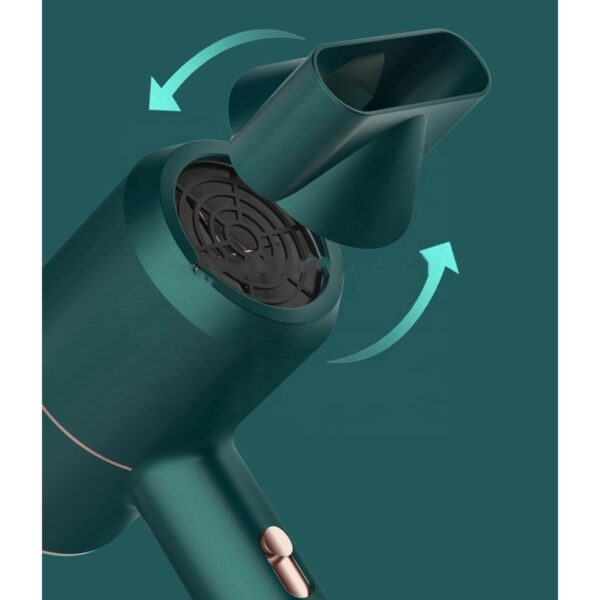 Uscator de par pentru casa sau calatorii, alimentare 220V, culoare Verde, AVX-AG440C - imagine 4