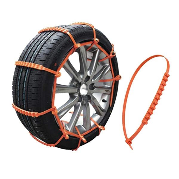 Set 10 benzi Anti-Derapante pentru Anvelope Auto, reglabile, lungime 93,5 cm - imagine 6