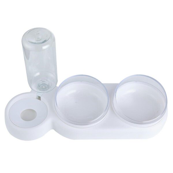 Vas Dublu Inclinat pentru hranire pisici cu Dispenser Apa, AVX-AG684E - imagine 8
