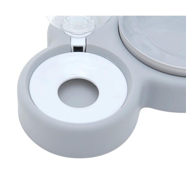 Vas Dublu Inclinat pentru hranire pisici cu Dispenser Apa, AVX-AG684E - imagine 4