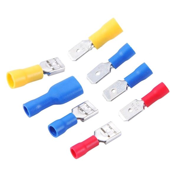 Set 280 de conectori de sertizare izolati, 15 tipuri, in carcasa de plastic - imagine 6