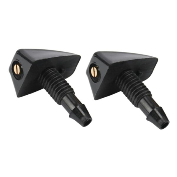 Set 2 diuze spalare parbriz Universale, culoare Neagra - imagine 2